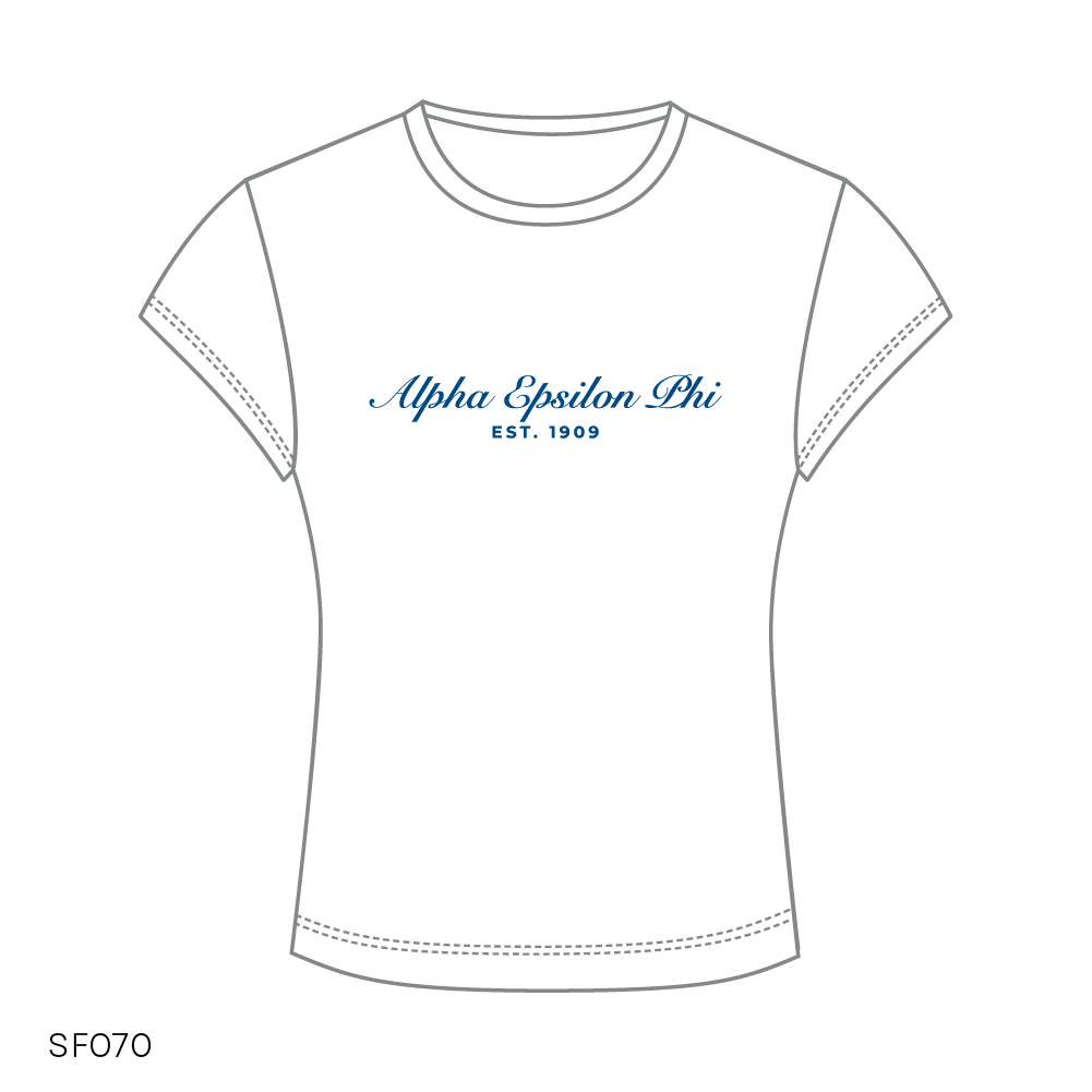 SF070 White Tee
