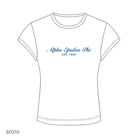 SF070 White Tee