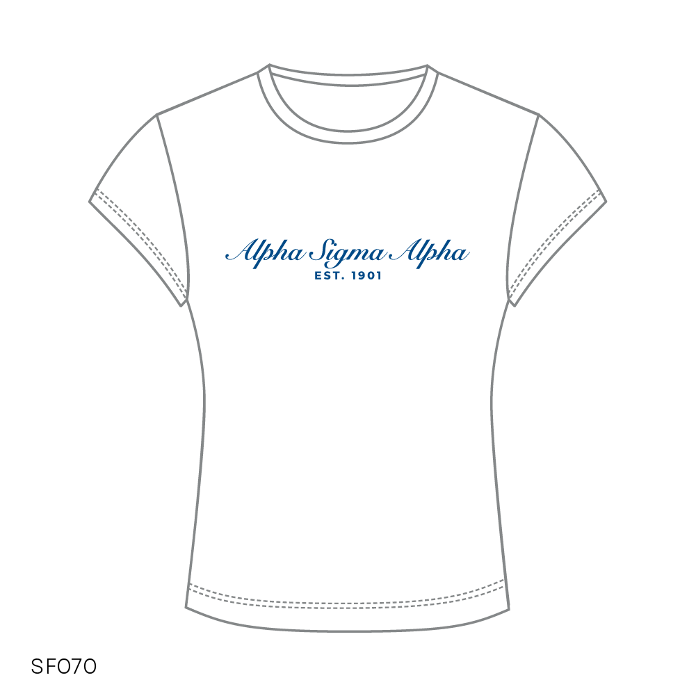 SF070 White Tee