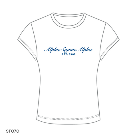 SF070 White Tee