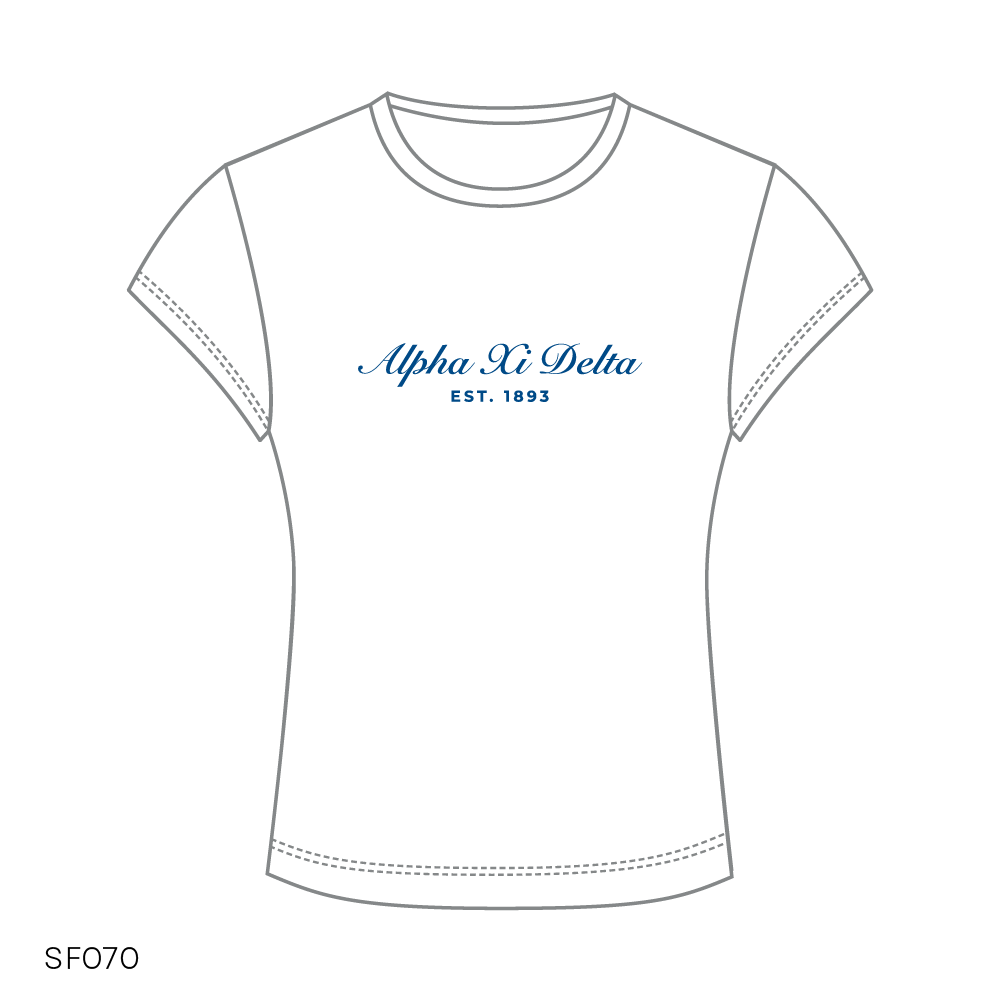 SF070 White Tee
