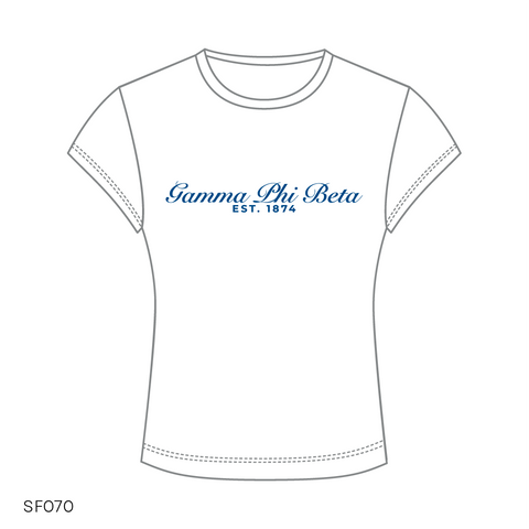 SF070 White Tee