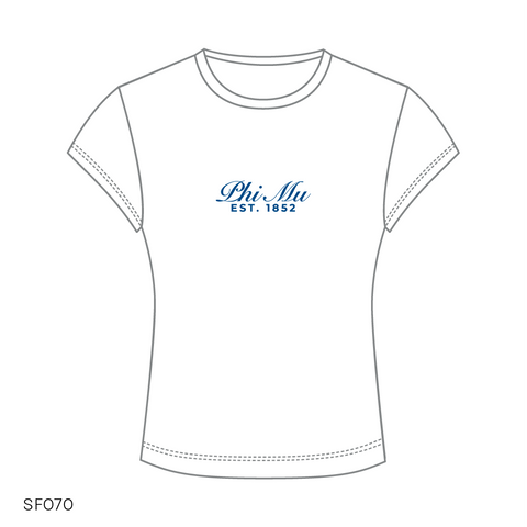SF070 White Tee