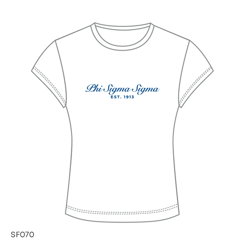 SF070 White Tee