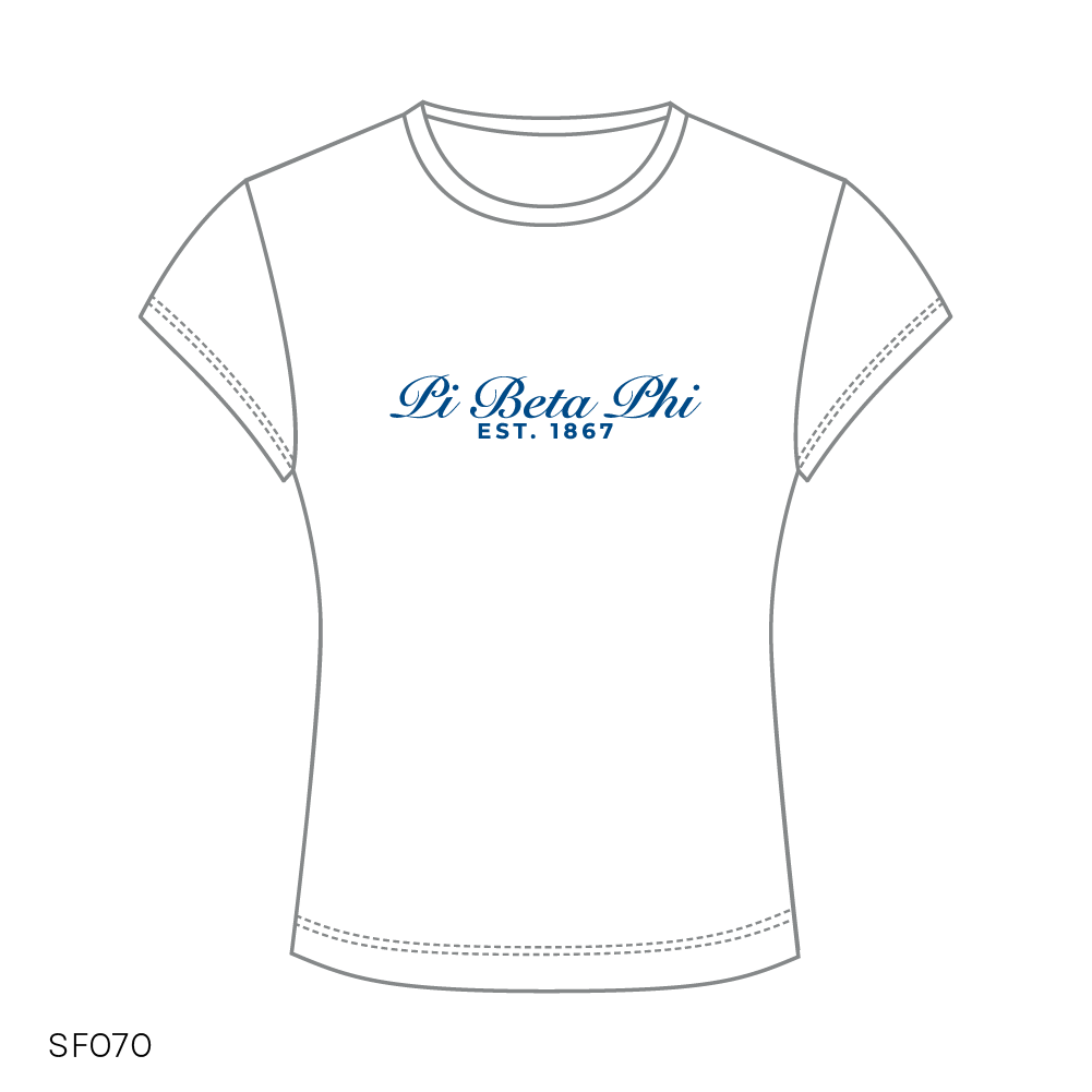 SF070 White Tee
