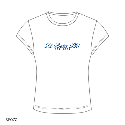 SF070 White Tee