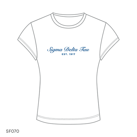 SF070 White Tee