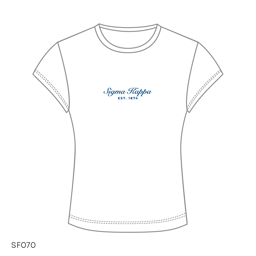 SF070 White Tee