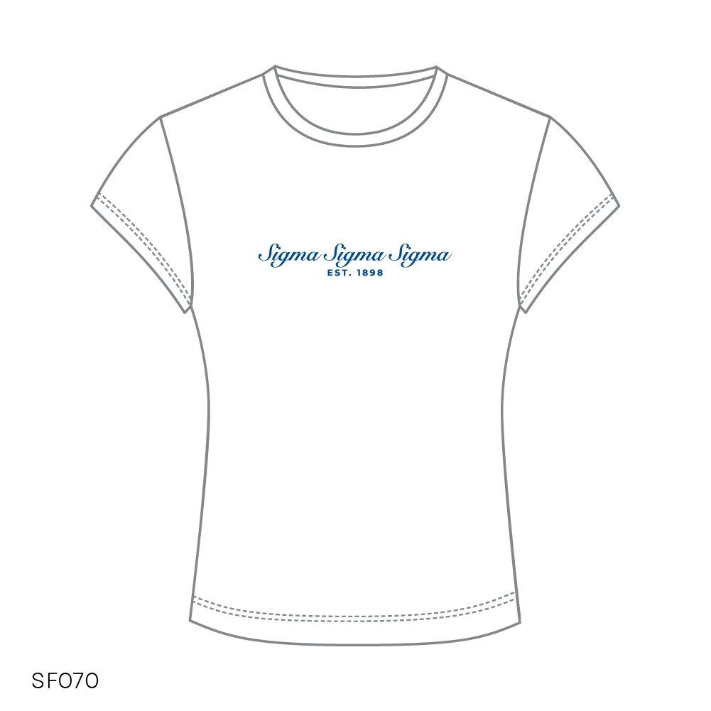 SF070 White Tee