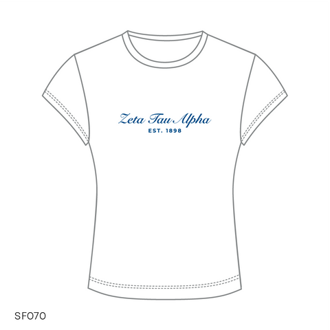 SF070 White Tee