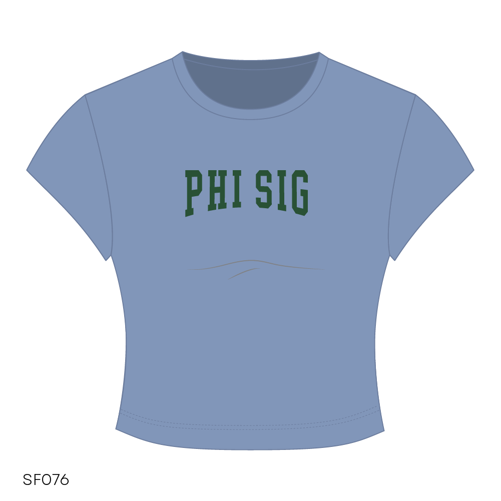 SF076 Blue Tee