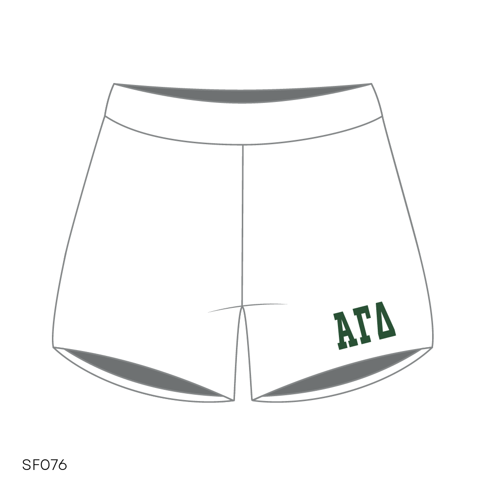 SF076 Shorts White