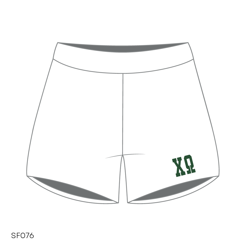 SF076 Shorts White