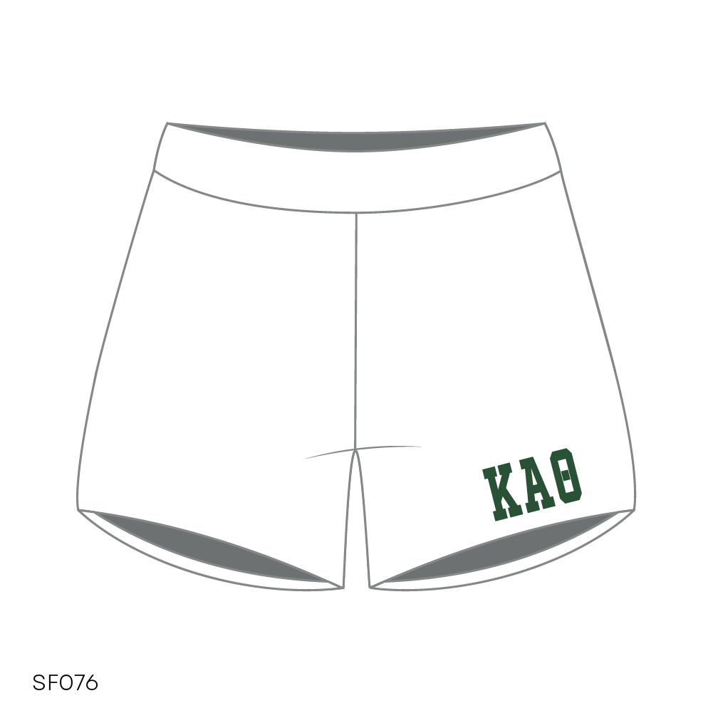 SF076 Shorts White