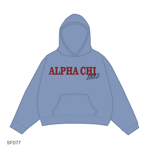 SF077 Blue Hoodie
