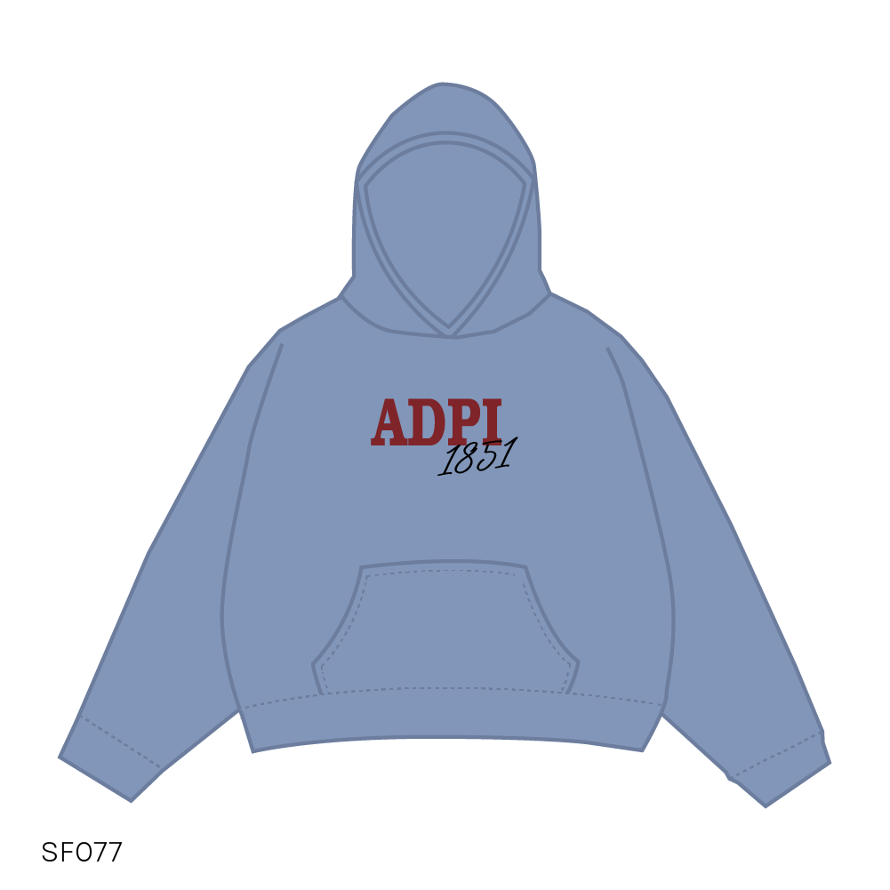 SF077 Blue Hoodie