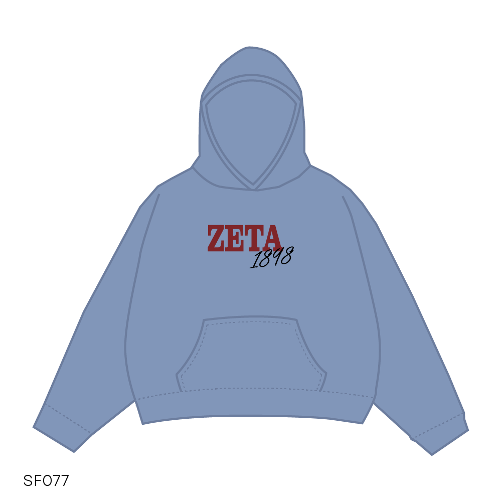 SF077 Blue Hoodie