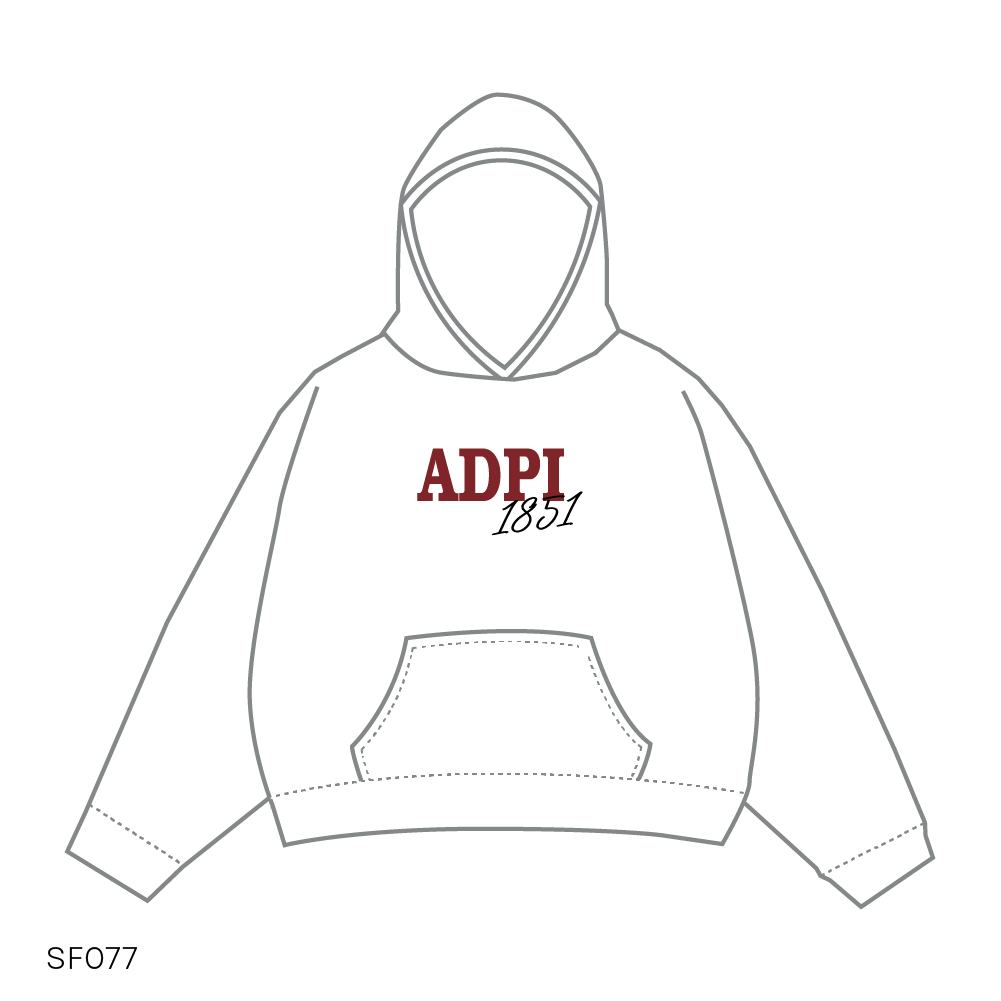 SF077 White Hoodie