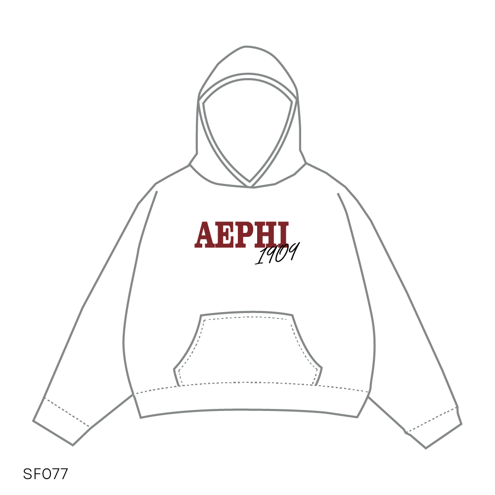 SF077 White Hoodie