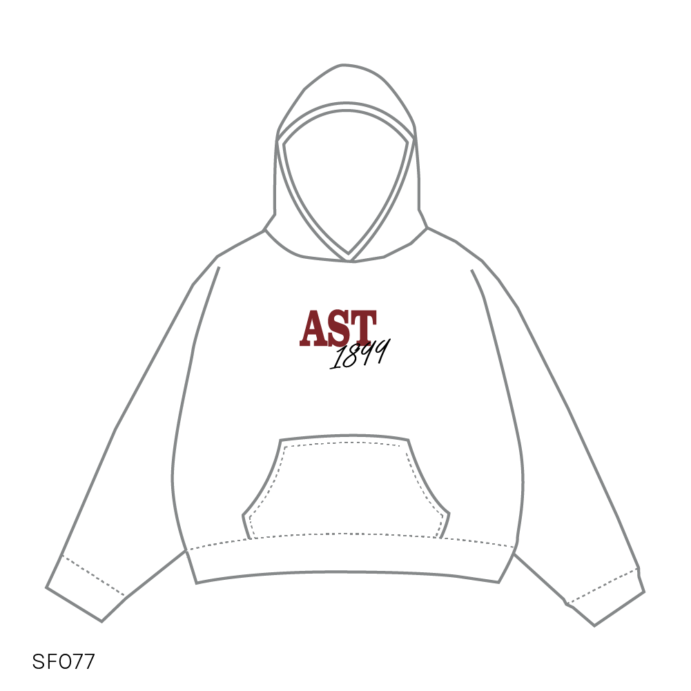 SF077 White Hoodie