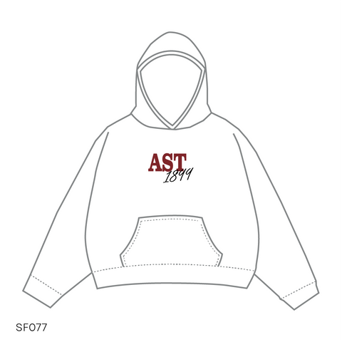 SF077 White Hoodie