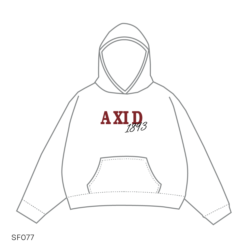 SF077 White Hoodie