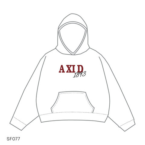 SF077 White Hoodie