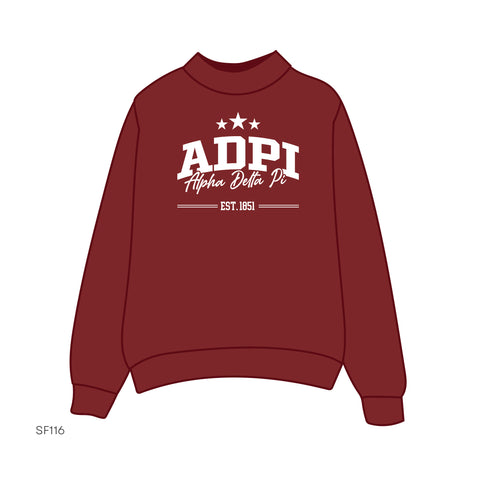 SF116 Mockneck Red