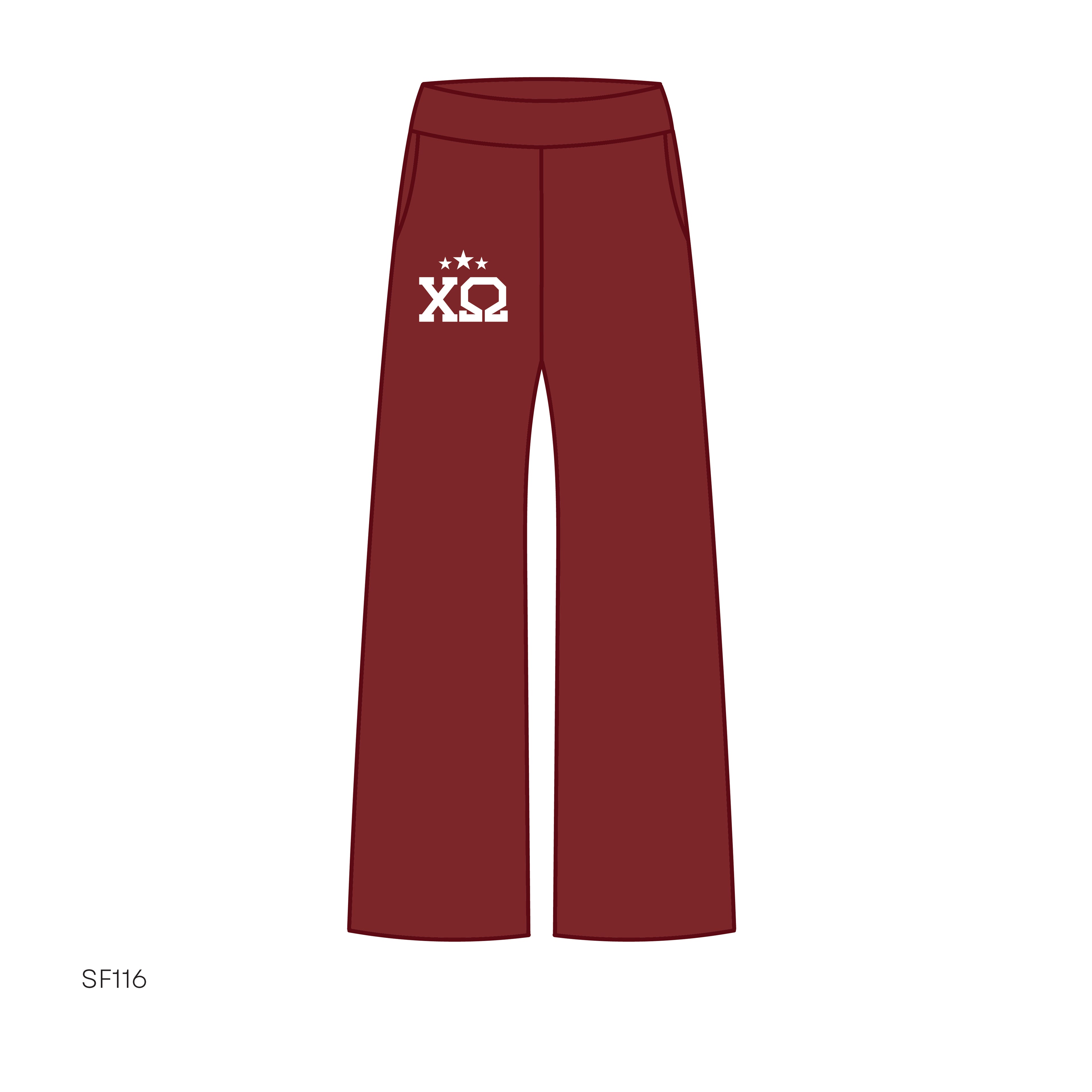 SF116 Pants Red