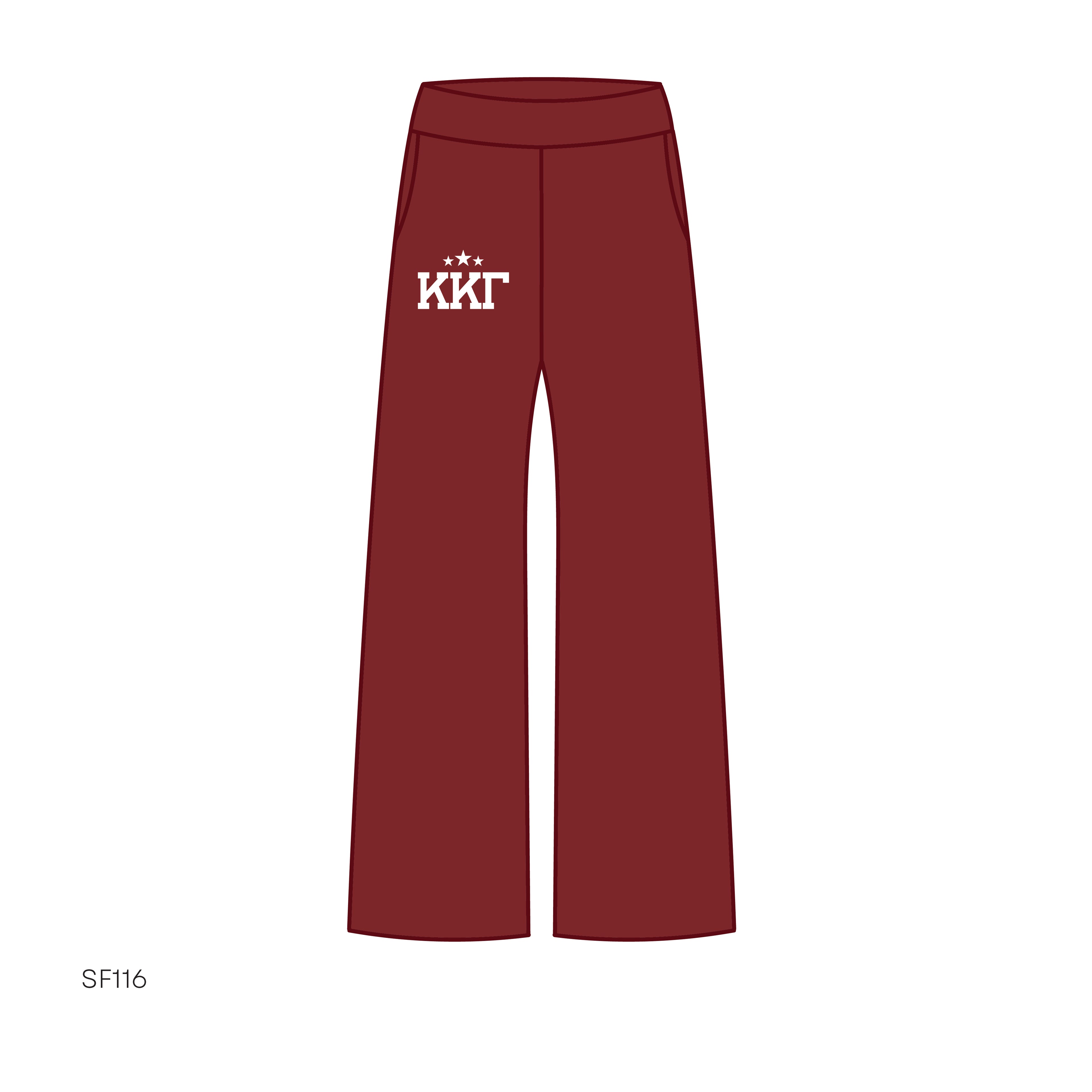 SF116 Pants Red