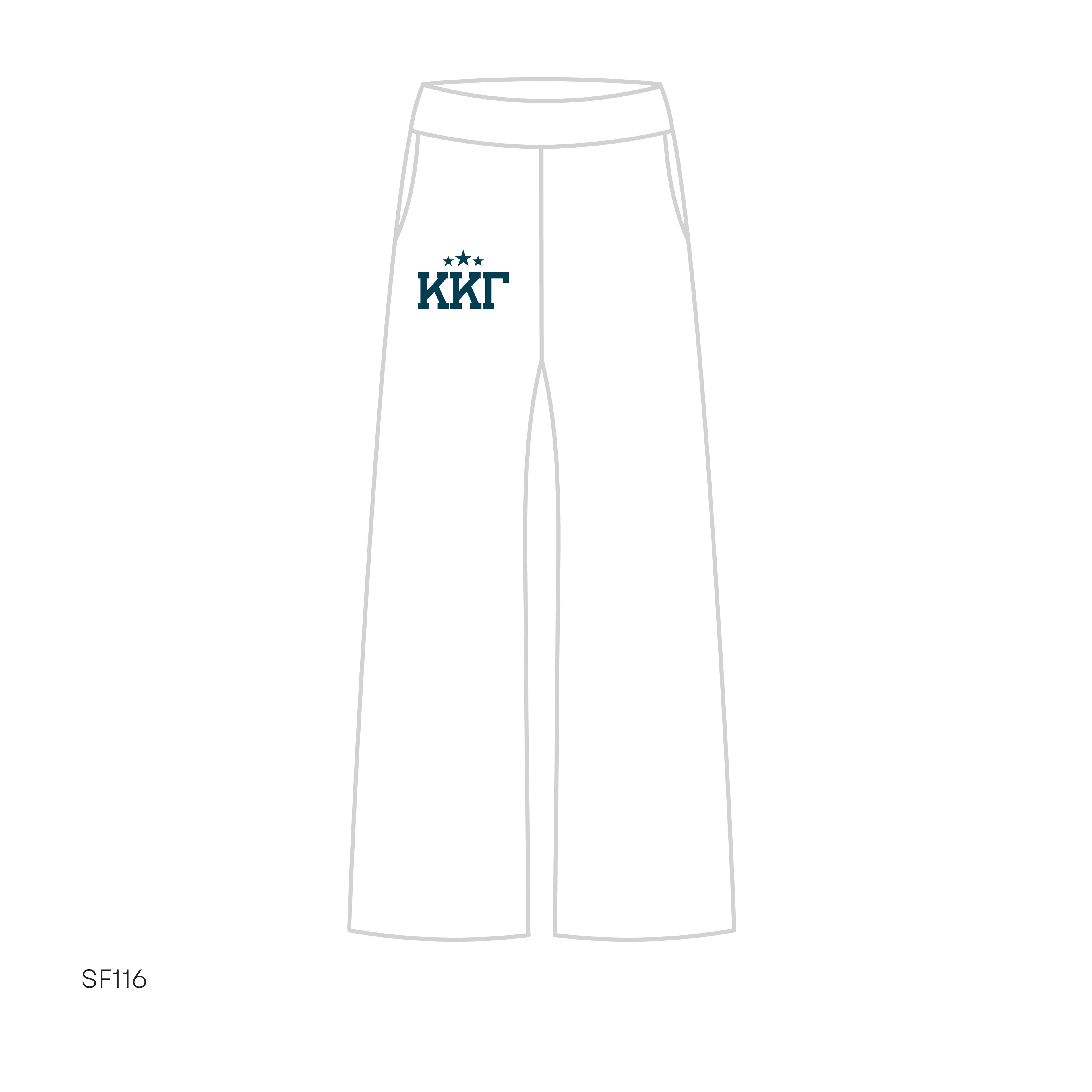 SF116 Pants White