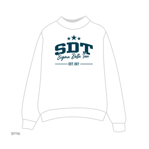 SF116 Mockneck White