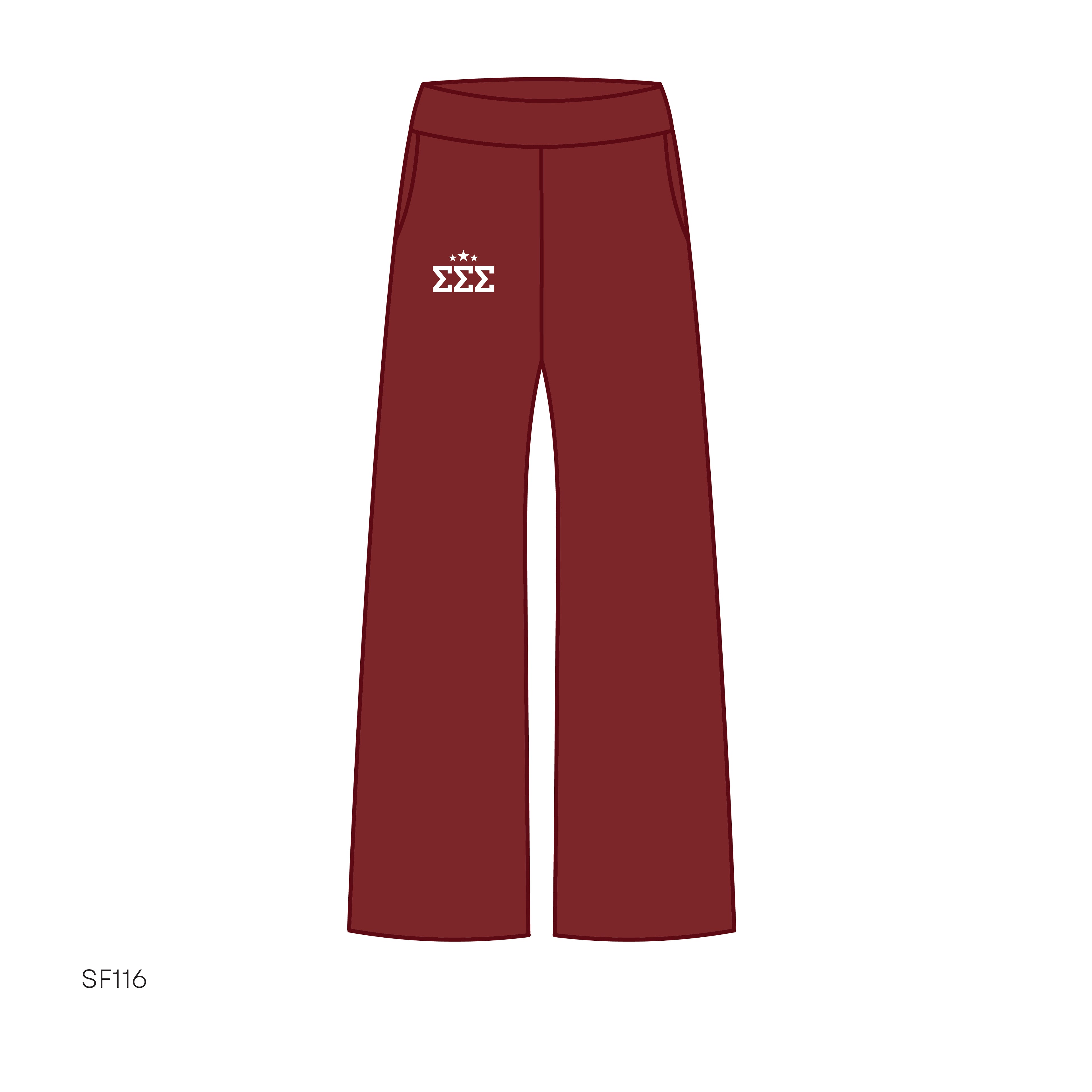 SF116 Pants Red