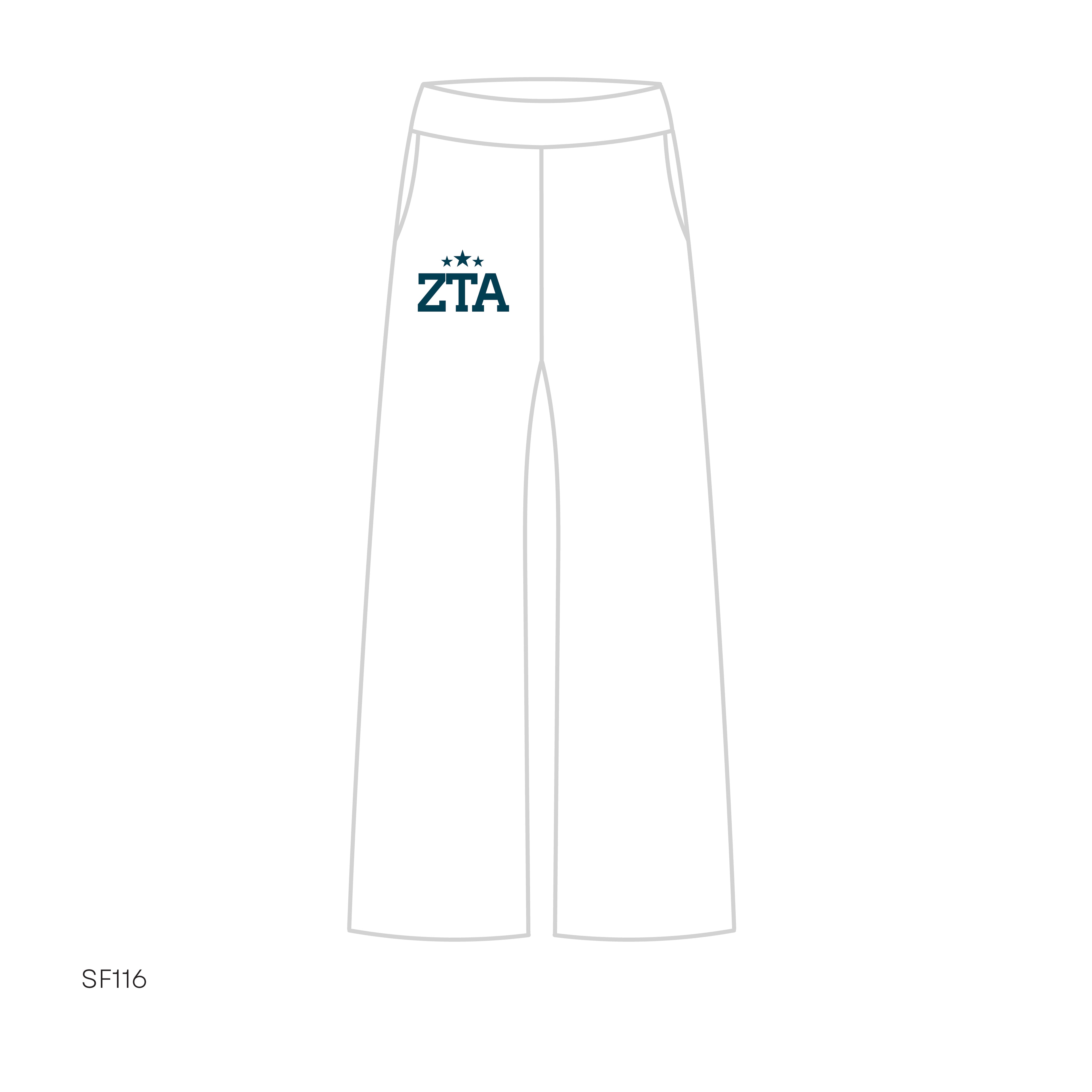 SF116 Pants White