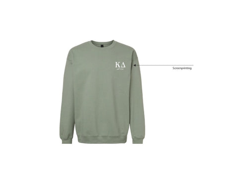 IN-0870-University of Missouri-Kappa Delta-Crewneck-Sage