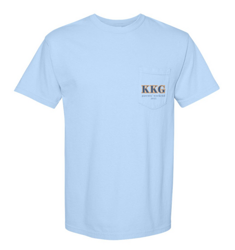 HG-0467 - University of Florida x Kappa Kappa Gamma Pocket Tee