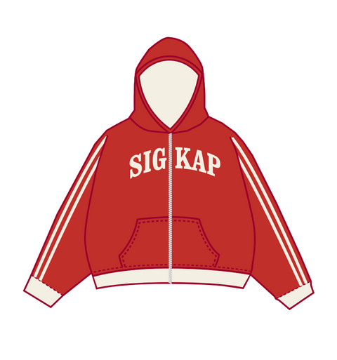 HG-0578 - Indiana University X Sigma Kappa Hoodie