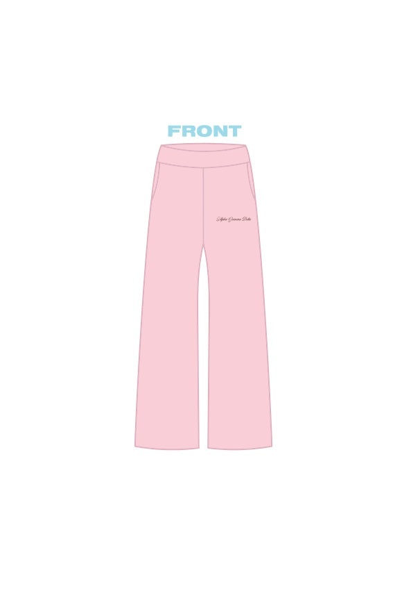 H3G-1966 - Virginia Commonwealth University - Alpha Gamma Delta Wide Leg Sweatpants