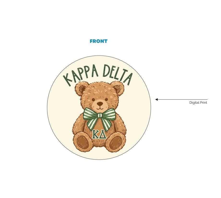 H3G-2074 - University of California, Los Angeles - Kappa Delta Bear Sticker