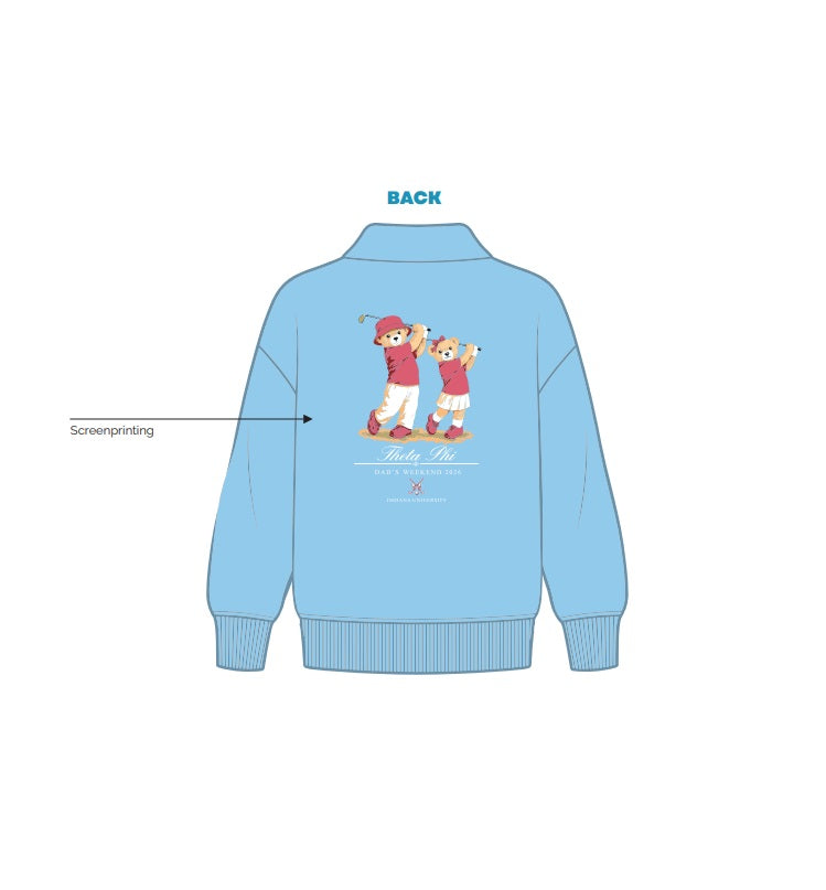 H3G-2118 - Indiana University Bloomington - Theta Phi Alpha Quarter Zip
