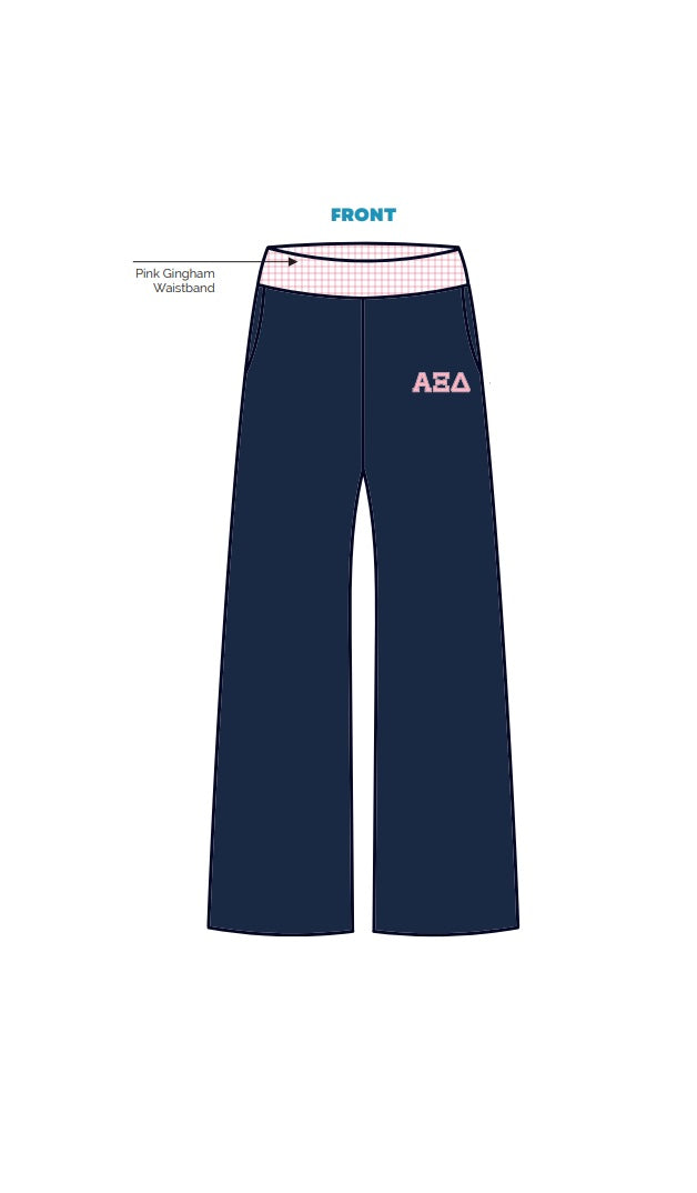 H3G-2122 - University of Wisconsin-Madison - Alpha Xi Delta Sweatpants