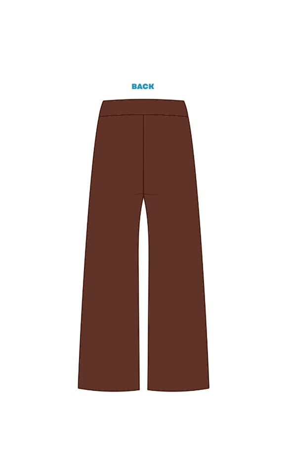 H3G-2258 - Presley Lyon - Southern Methodist University - Chi Omega Wide Leg Sweatpants