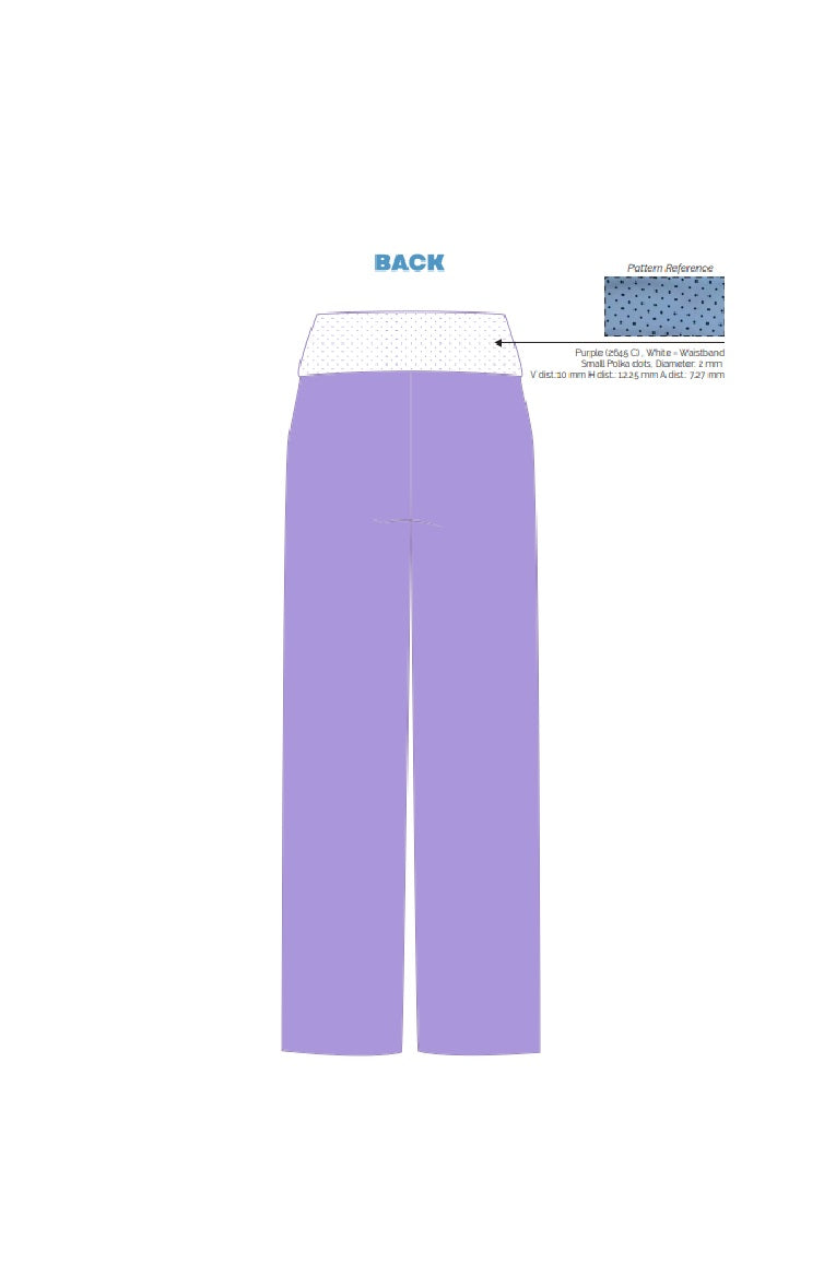 H3G-2380 - Illinois Wesleyan University - Sigma Kappa Fold Over Pants