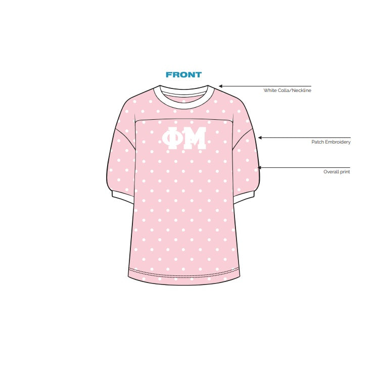 H3G-2488 - University of Memphis - Phi Mu Jersey