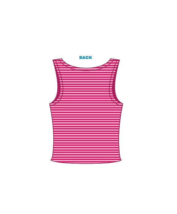 H3G-2488 - University of Memphis - Phi Mu Tank Top