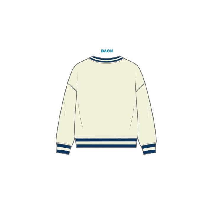 H3G-2518 - University of South Carolina - Delta Zeta V-Neck Sweatshirt