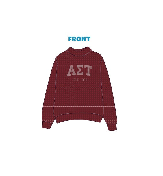 H3G-2523 - Duquesne University - Alpha Sigma Tau Mockneck