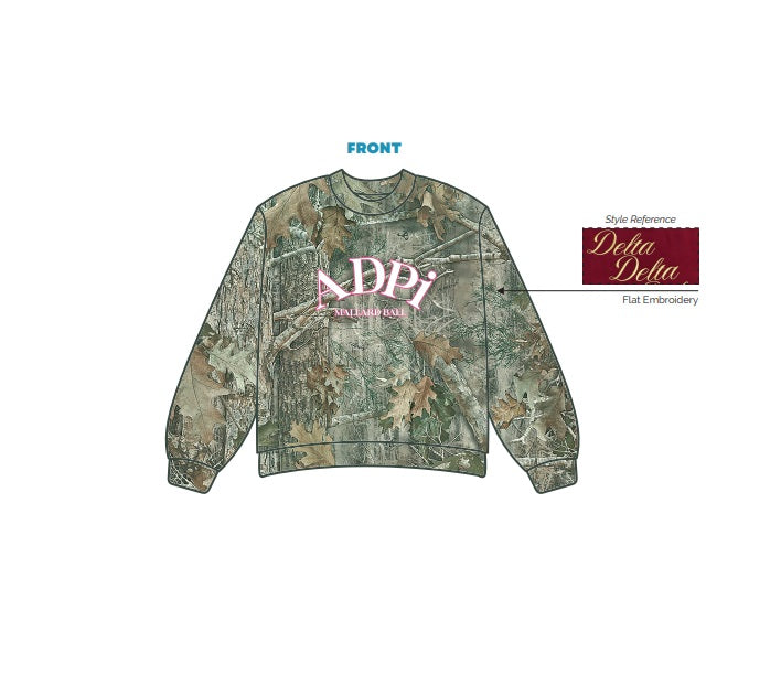 H3G-2549 - Sam Houston State University - Alpha Delta Pi Crewneck