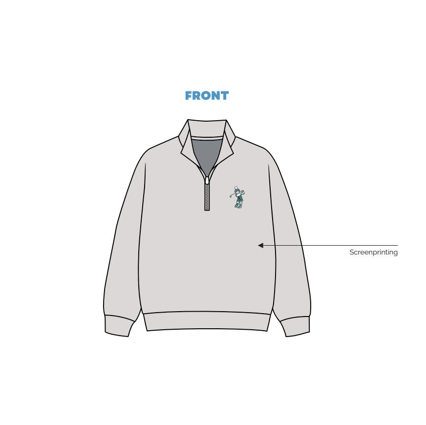 H3G-2628 - Michigan State University - Sigma Kappa Quarter Zip