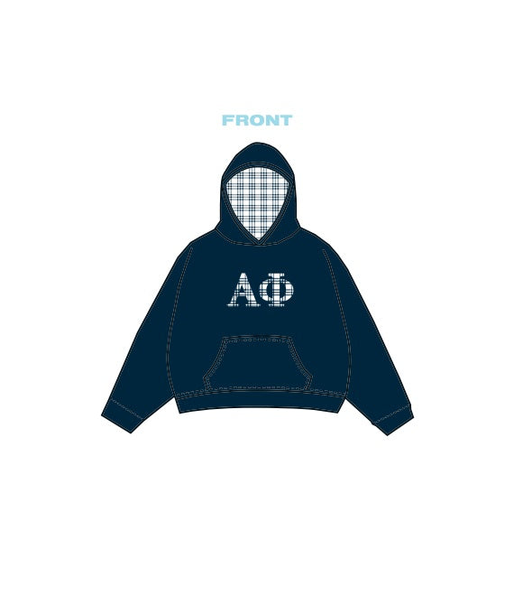 H3G-2682 - Santa Clara University - Alpha Phi Hoodie